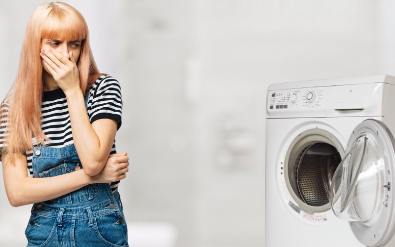 pralka zapach